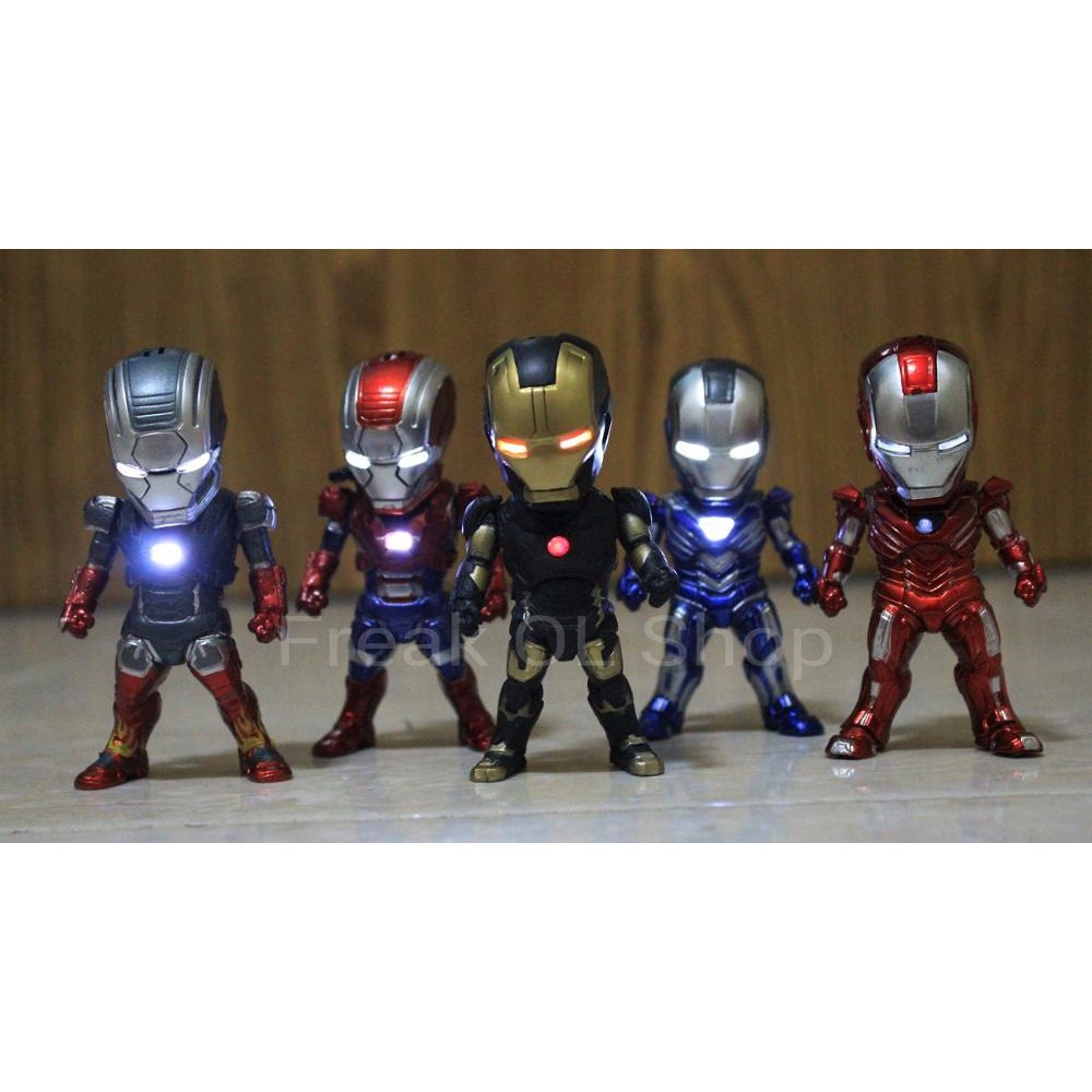 TERBAIK MK42 Iron Man 3 G4 Egg Attack Kids Iron Man Marvel Avengers Super Heros Action Figure Collec
