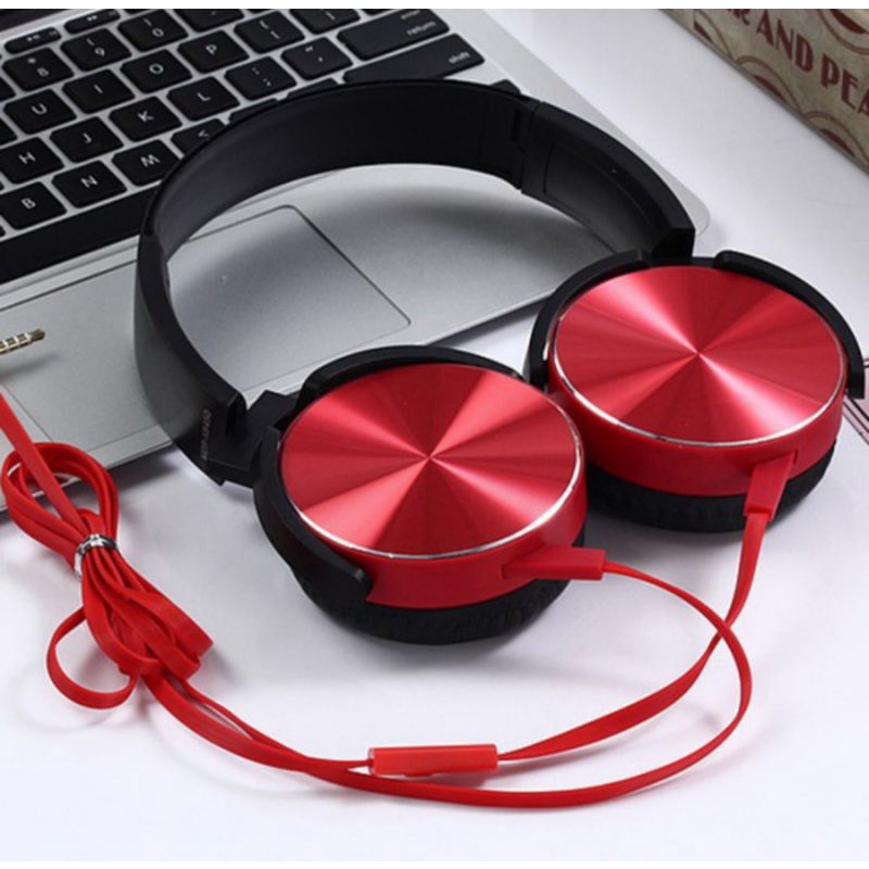 headphone xb450 headset bando handsfree music