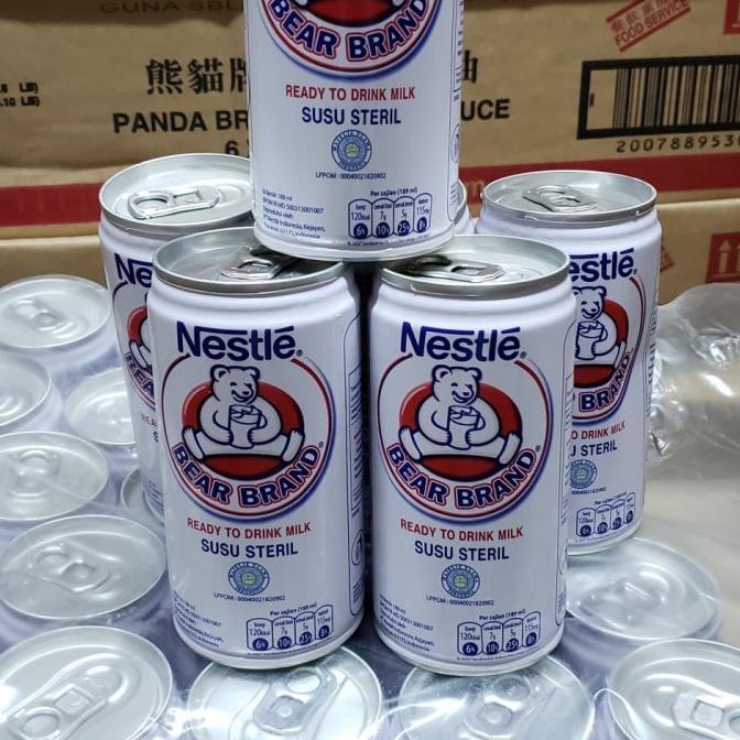 

[COD] Nestle Bear Brand Milk - Susu Beruang 189ml x 30 klg [COD]