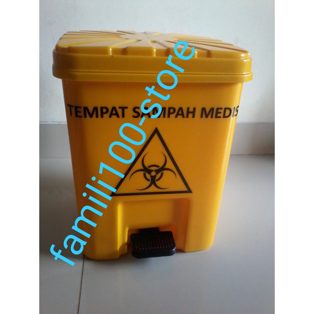 Tempat sampah Medis/kuning injak