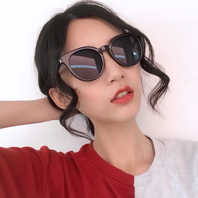 (COD) Kacamata Hitam Korean Fashion Kacamata Anti UV Sunglasses MALLSHOPPING