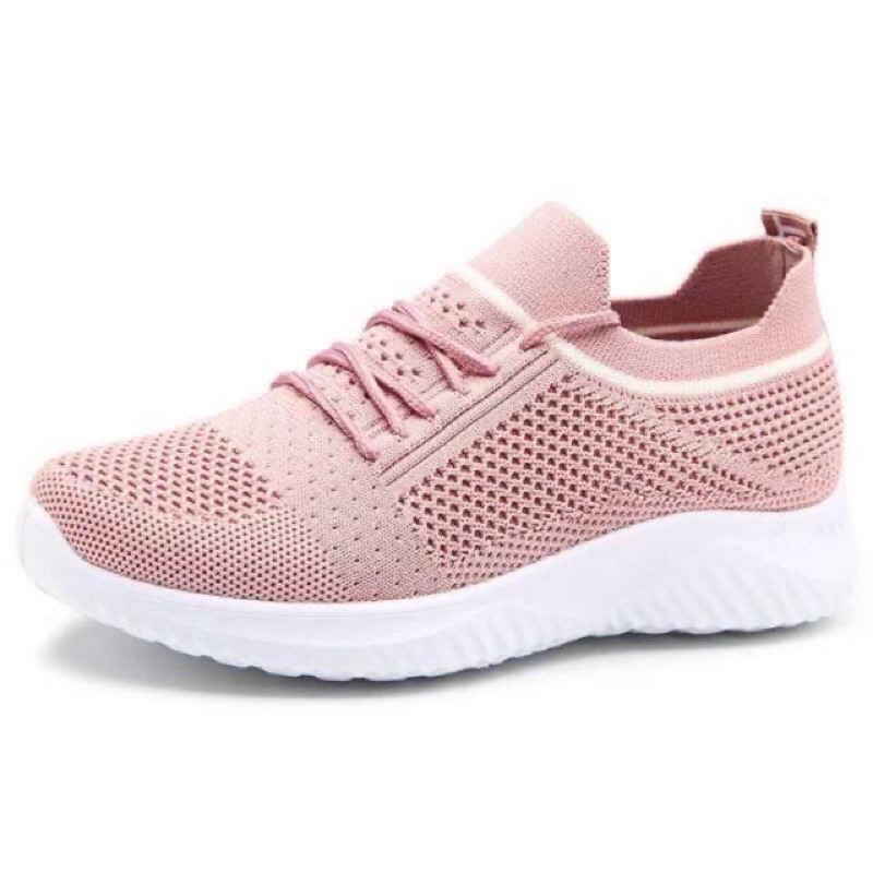 [GROSIR][COD] SEVEN_DAY SEPATU SLIP ON RAJUT SNEAKERS WANITA FZ-F51