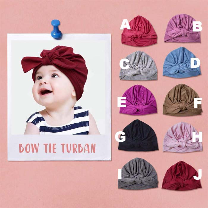 Turban Bayi Petite Mimi Bow Tie Turban Pita