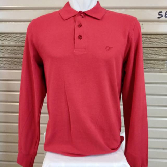 KAOS POLO COUNTRY FIESTA Original LENGAN PANJANG 100%