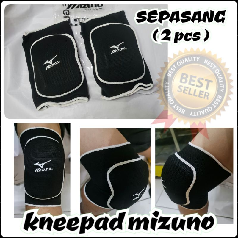SEPASANG 2 PCS KNEEPAD MIZUNO LOCAL PREMIUM DEKER LUTUT BUSA PADDING DENGKUL KNEE PAD
