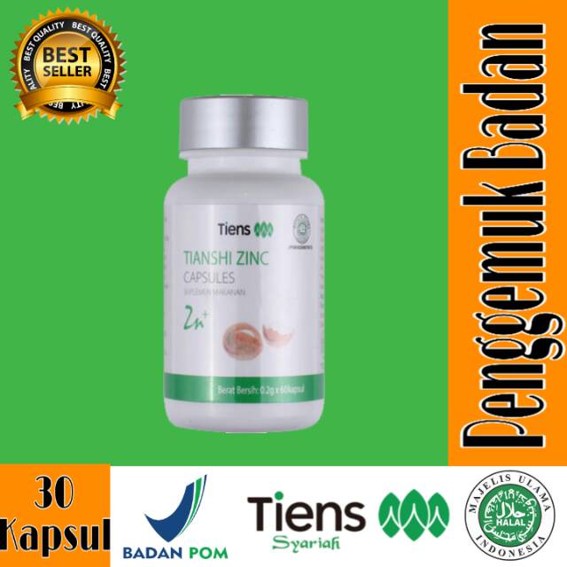 PENGGEMUK BADAN | ZINC CAPSULE TIENS | SUPLEMEN MAKAN - SUPER PROTEIN TIENS