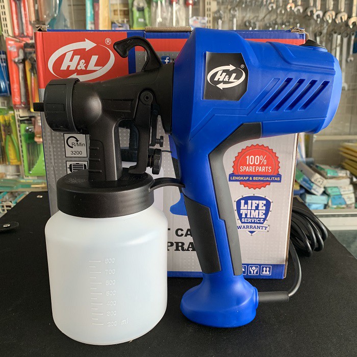 Mesin Cat Semprot HNL HL 718 Spray Gun Paint Zoom Elektrik