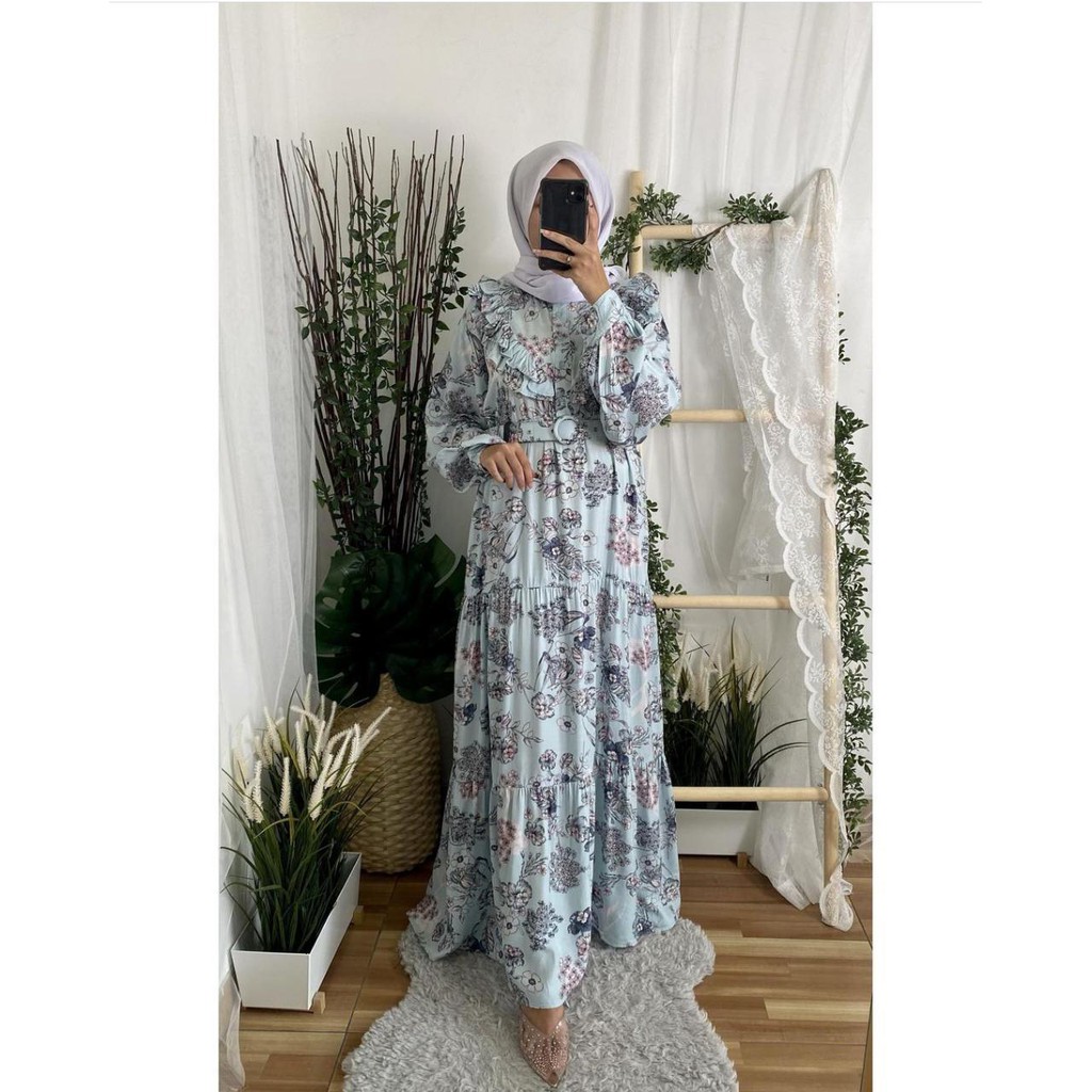 Anggifamily Gamis Rayon Premium Jumbo Ld 120