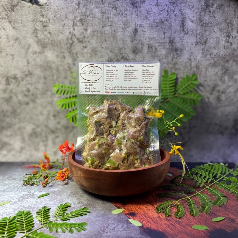 

DAGING CABE IJO (Lauk Pauk Instan - Frozen Food)