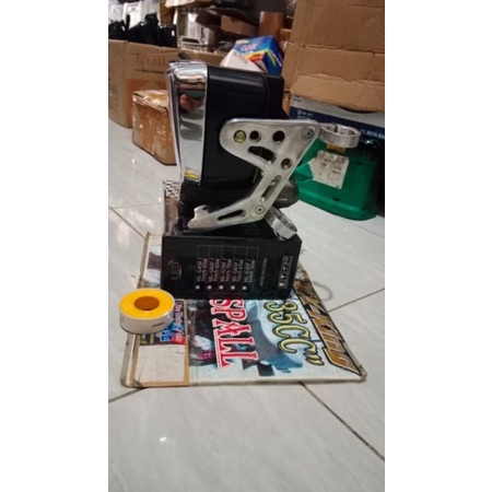 lampu rx king daymaker original dan sepaket breket variasi