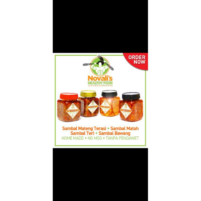 

Sambal Novali's kitchen sambal matah mateng terasi bawang teri