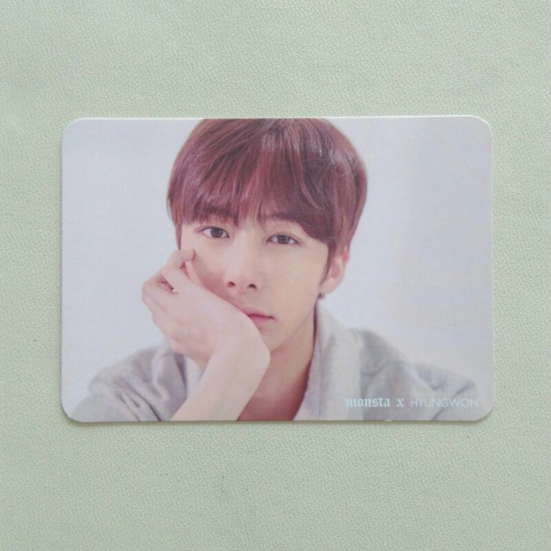 MONSTA X HYUNGWON FANCON PICNIC PHOTOCARD