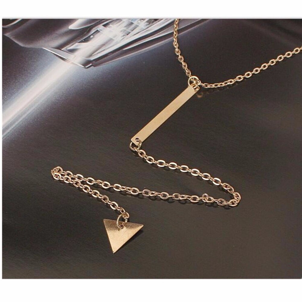 Kalung wanita liontin Triangle kalung import KOREA aksesoris fashion style KOREA