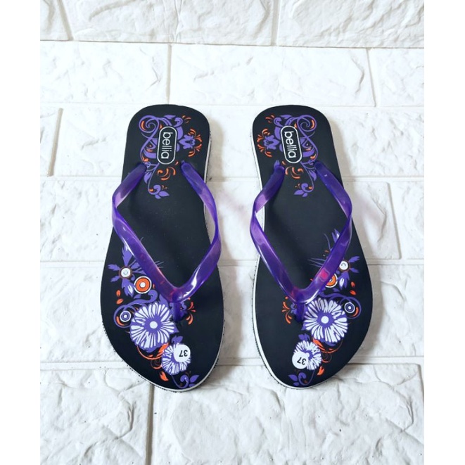 Sandal Japit Wanita Motif Sendal Jepit Jepit Murah Sandal Lucu