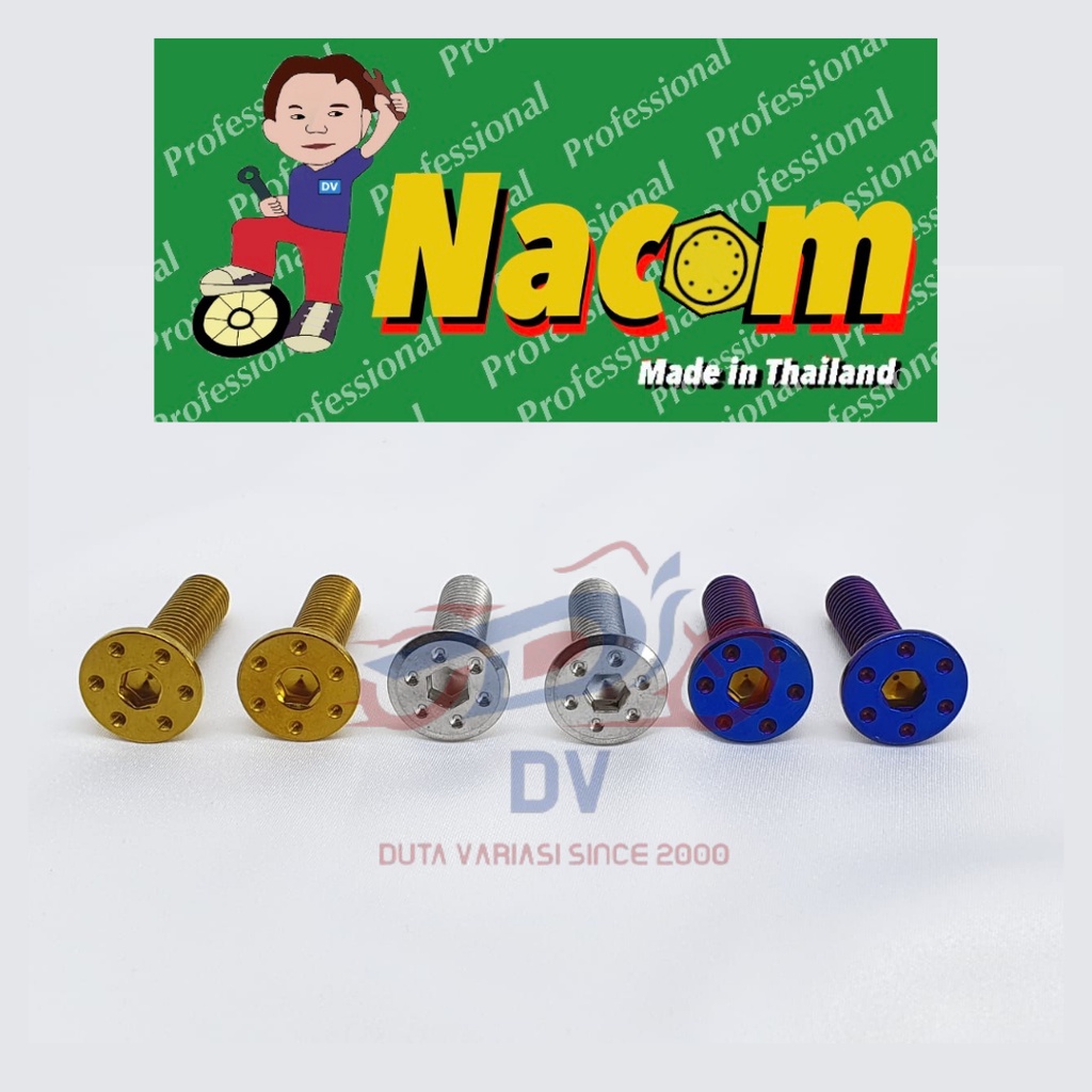NACOM Baut Cakram Long (M8*30)