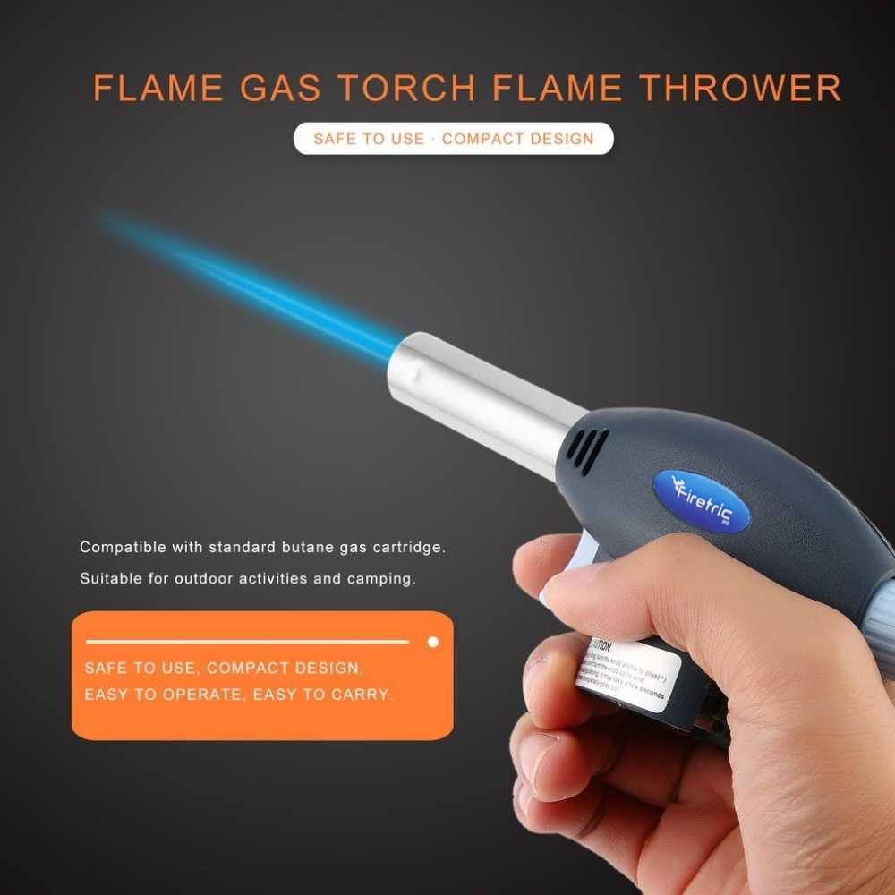 Portable Gas butane Torch non inverter kuningan auto ignition 915 blue