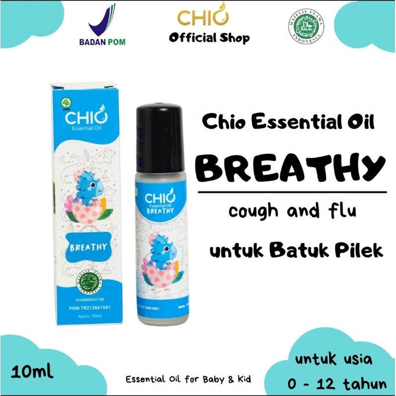 Minyak Essential Chio Baby &amp; Kids Oil Aromatheraphy Roll On 0 sd 2 tahun 8 ml