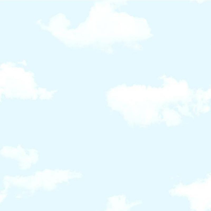 walpaper dinding vinyl motif awan