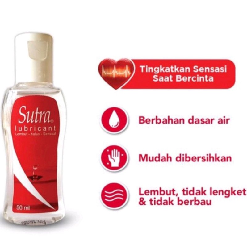 SUTRA LUBRICANT 30ml(privasi aman terjaga)