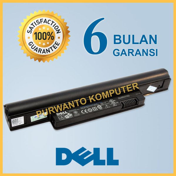 Original Baterai Laptop DELL Inspiron 11V 1110 Mini 10 10V 1010 1010N 1010V 1011 1011N 1011V - D597P