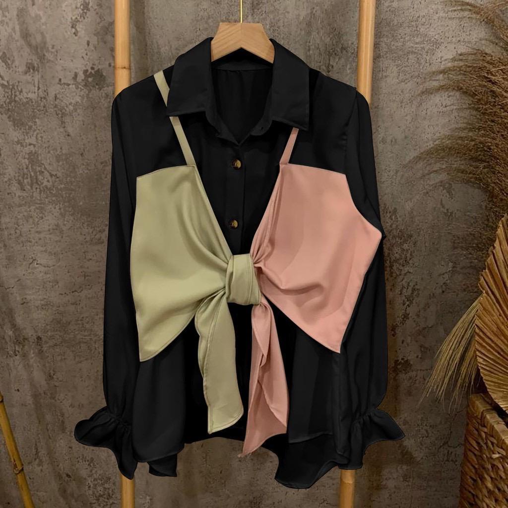 BEFAST - ZEC OOTD Wanita Blouse AIKA / Roszie Blouse / Blouse Keluaran Terbaru 2021 / Blouse Hits Remaja Kekinian / Blous OOTD Wanita