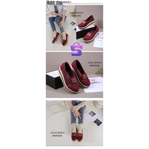 SEPATU WANITA WEDGES SHOES 8539-6