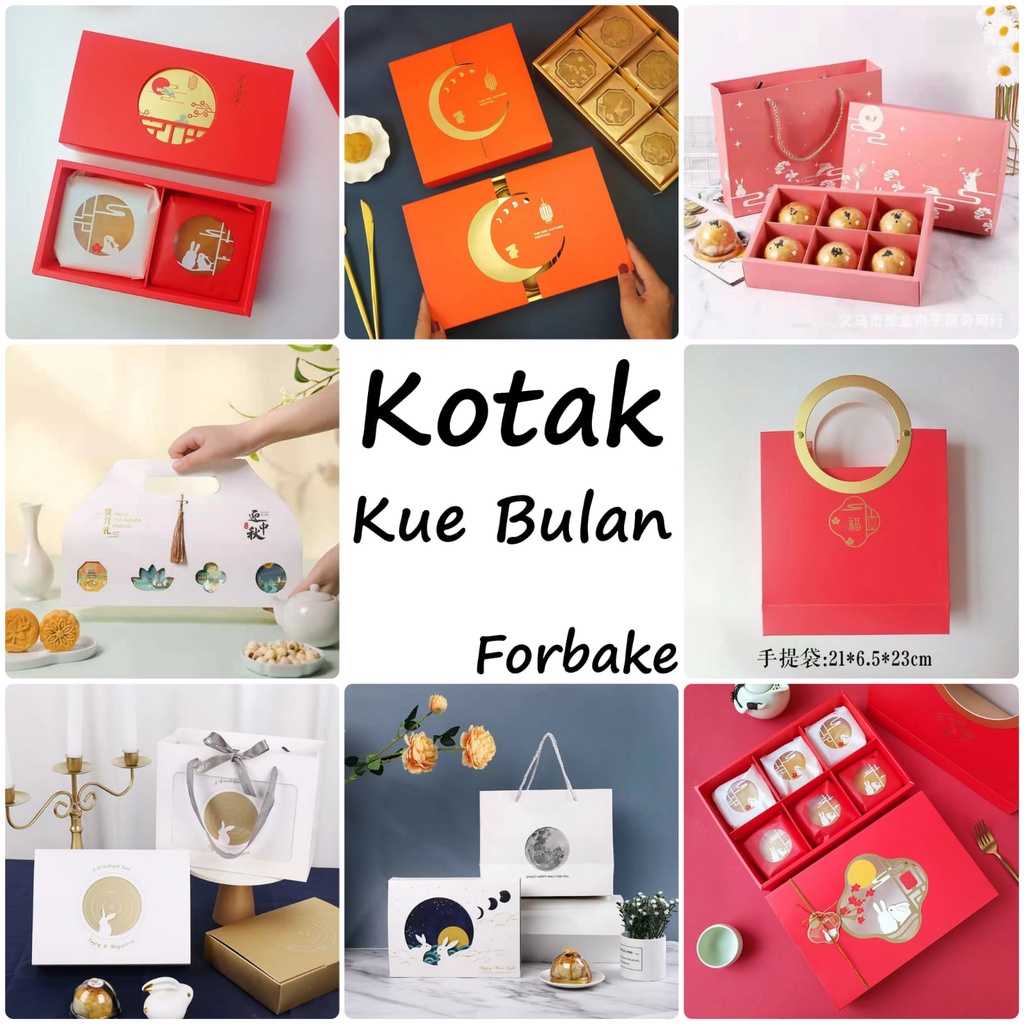 Dus MoonCake Box Kotak Dus Hamper Mooncake Gift Kue Bulan Souvenir