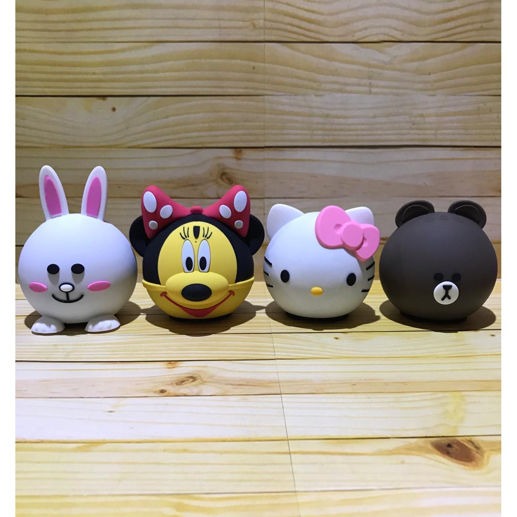 Speaker Bluetooth Music Minnie Mouse Wireless Portable