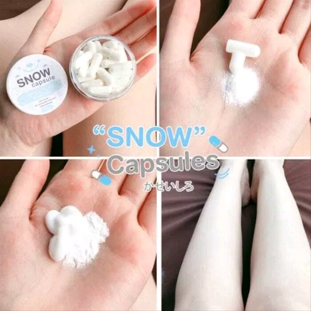 GIRLSNEED77 FROZEN SNOW CAPSULE WHITENING 30 KAPSUL BIBIT PEMUTIH CAMPURAN LOTION