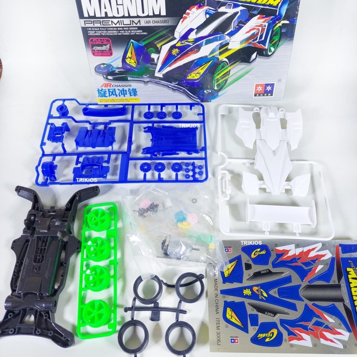 Rep. Tamiya Mini 4wd Merk Daxing Cyclone Magnum AR Chassis
