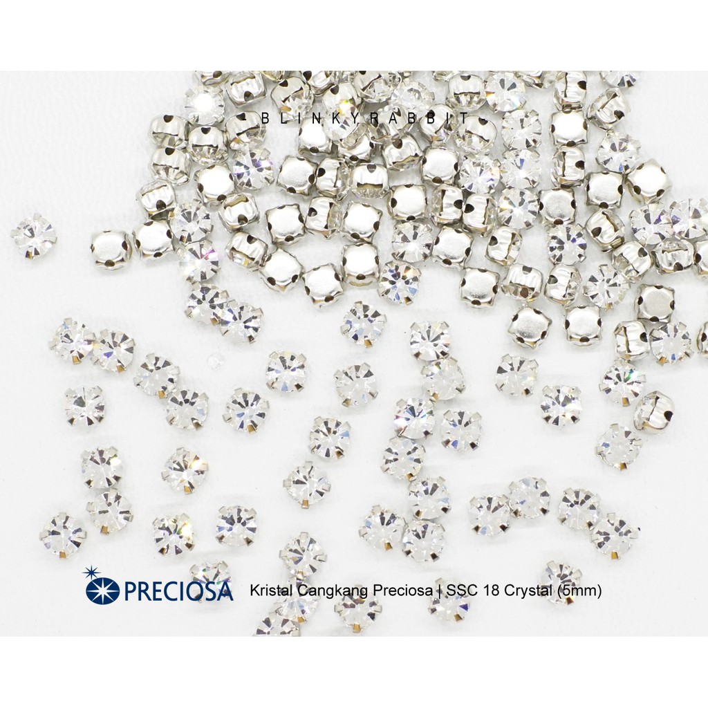 Kristal Cangkang Preciosa SSC 18 Crystal