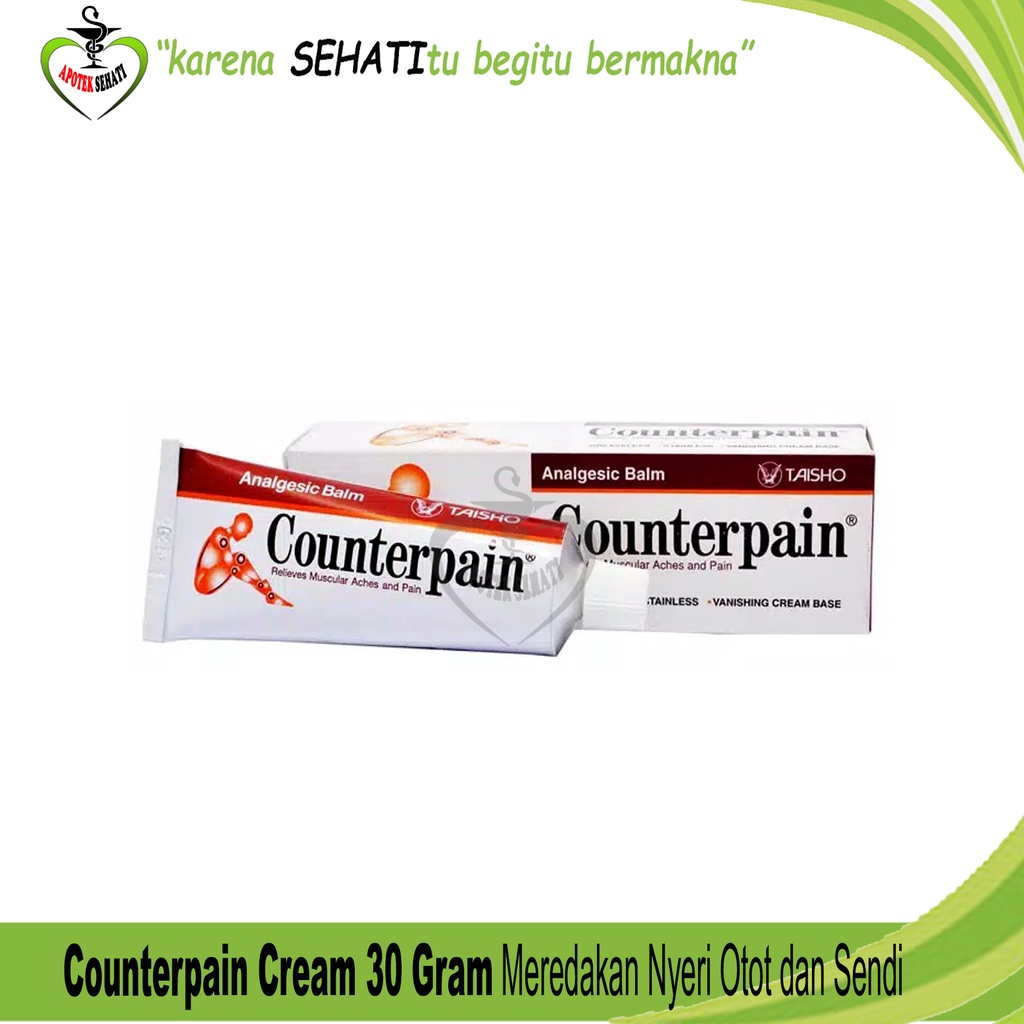 Counterpain Krim Pereda Nyeri Otot Sendi Keseleo Memar