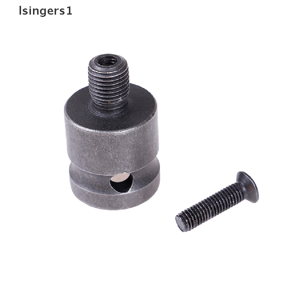 (lsingers1) Adaptor Konverter Kunci Pas 3 / 8-24UNF keyless 3 / 8 &quot;Dengan Sekrup