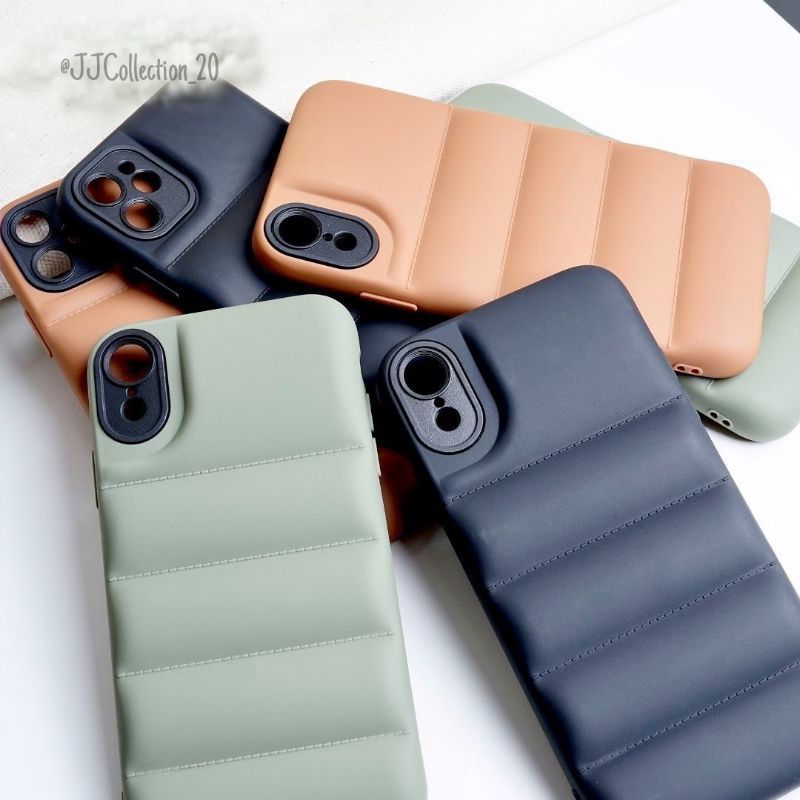 OBRAL SALE Pillow Puff Soft Case iPhone 11 12 13 X XS XR Max Promax 7 8 PLUS 7+ 8+ Case Puffer Puff