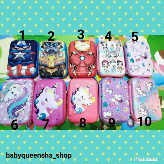 

Pencil case karakter/pencil case/pencil case anak/tempat pensil anak/pencil case sekolah