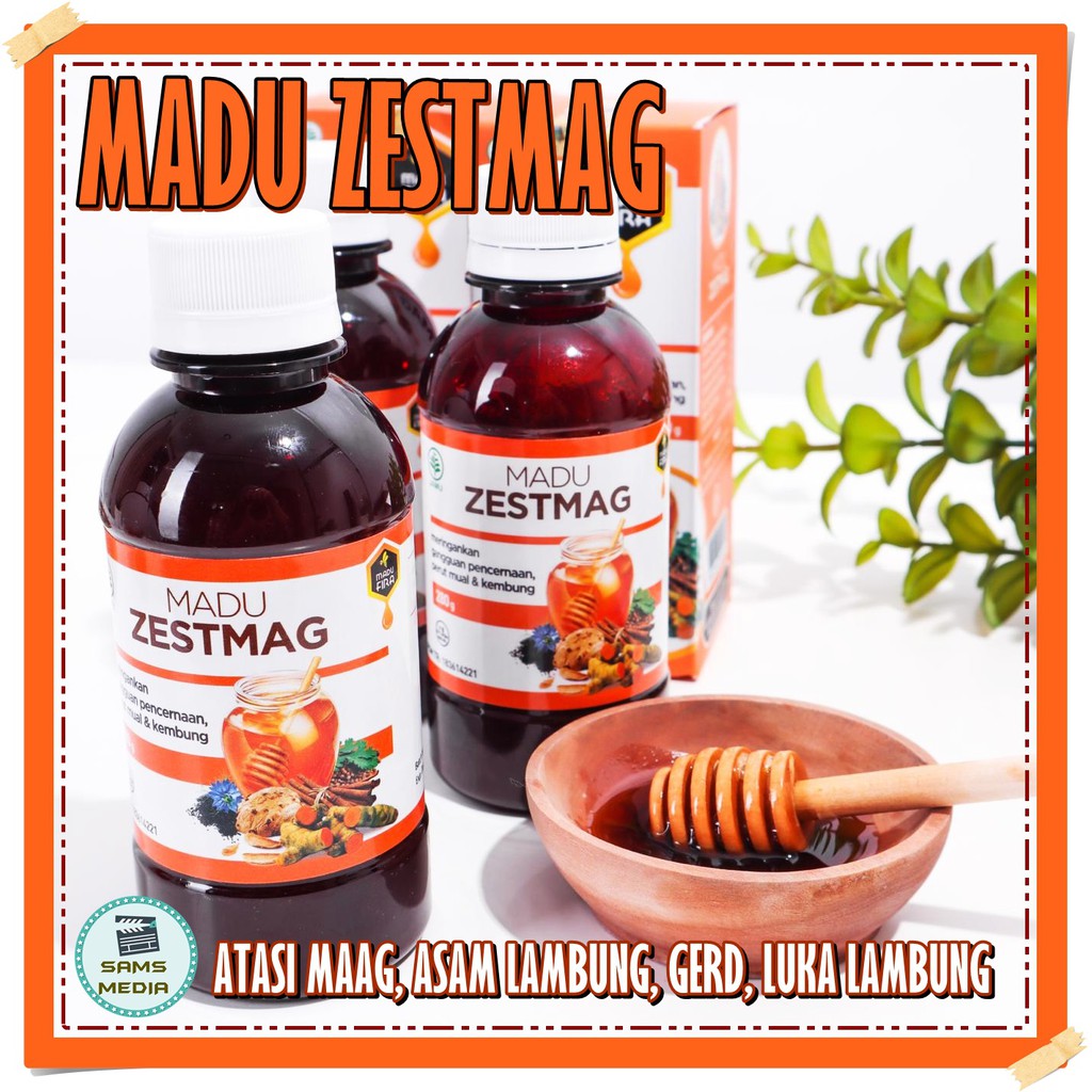 Madu Zestmag Obat Lambung Atasi Magh Luka Lambung Tukak Dan Radang Lambung AMPUH