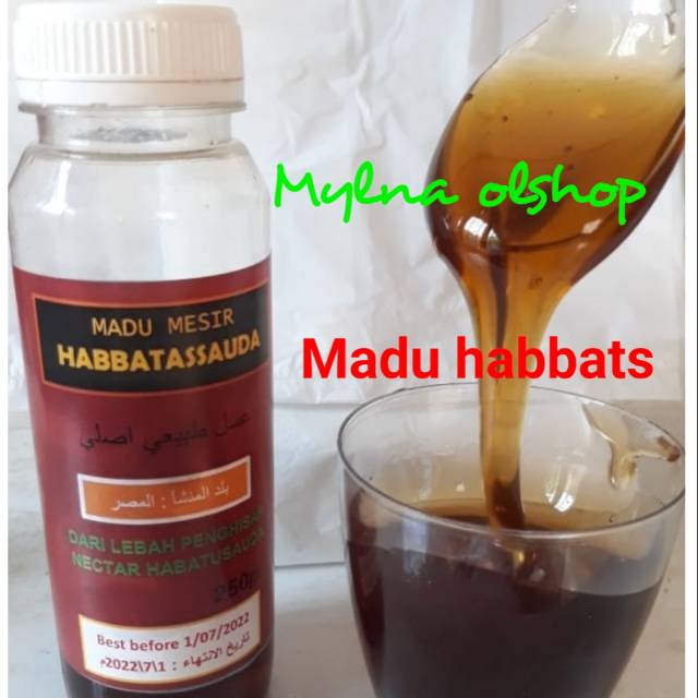 

ASLI Madu mesir habatussauda / habbats / PROMIL jinten hitam 250 gr