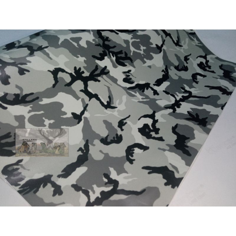 Stiker camo 50x50cm Army White