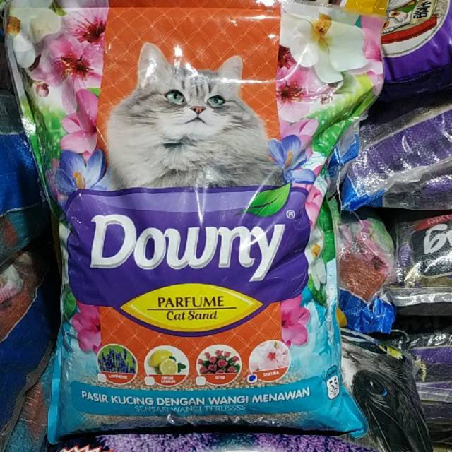 Downy Pasir kucing Wangi Gumpal