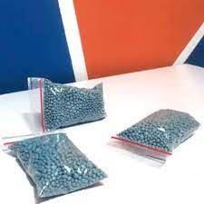 Pupuk PERANGSANG BUAH DAN BUNGA NPK Mini 100 GRAM Mutiara Biru Meroke Kemasan Repack Komposisi Seimbang 161616