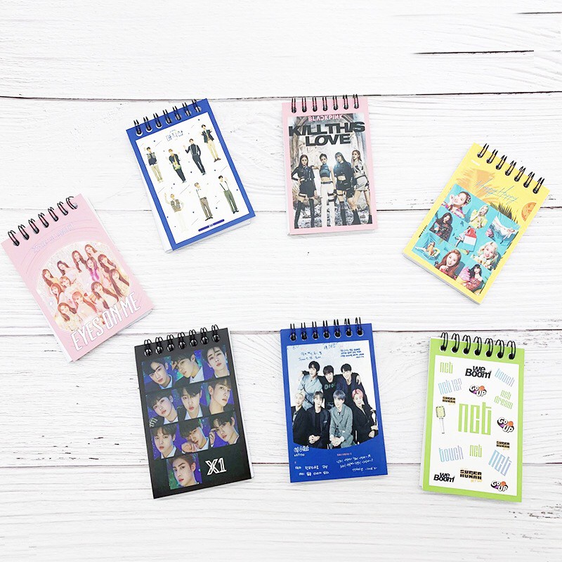 [BS] BISA COD Memo Book KPOP Note Buku Kecil BTS BT21 Tiny Tan Dynamite X1 Black Pink NCT - KP273