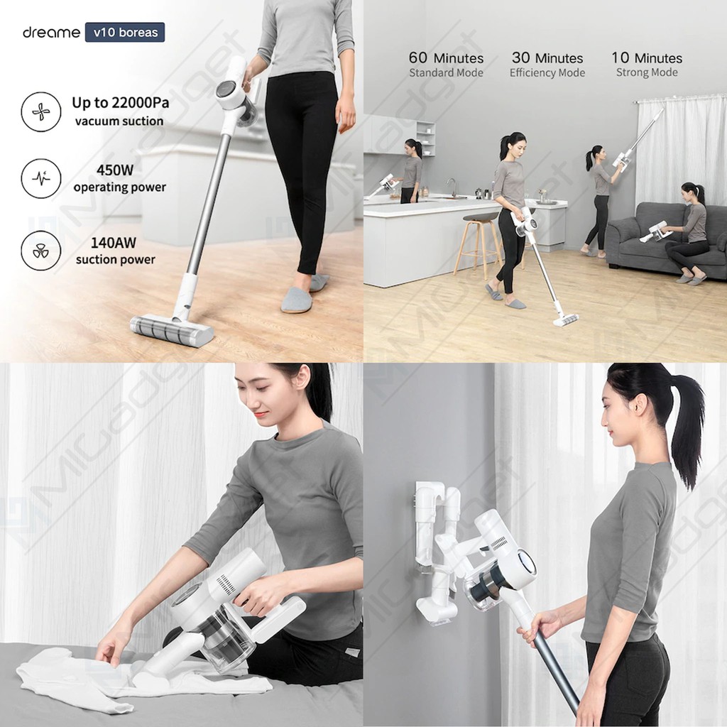 Dreame V10 Boreas Handheld Wireless Vacuum Cleaner - Penyedot Debu Portable