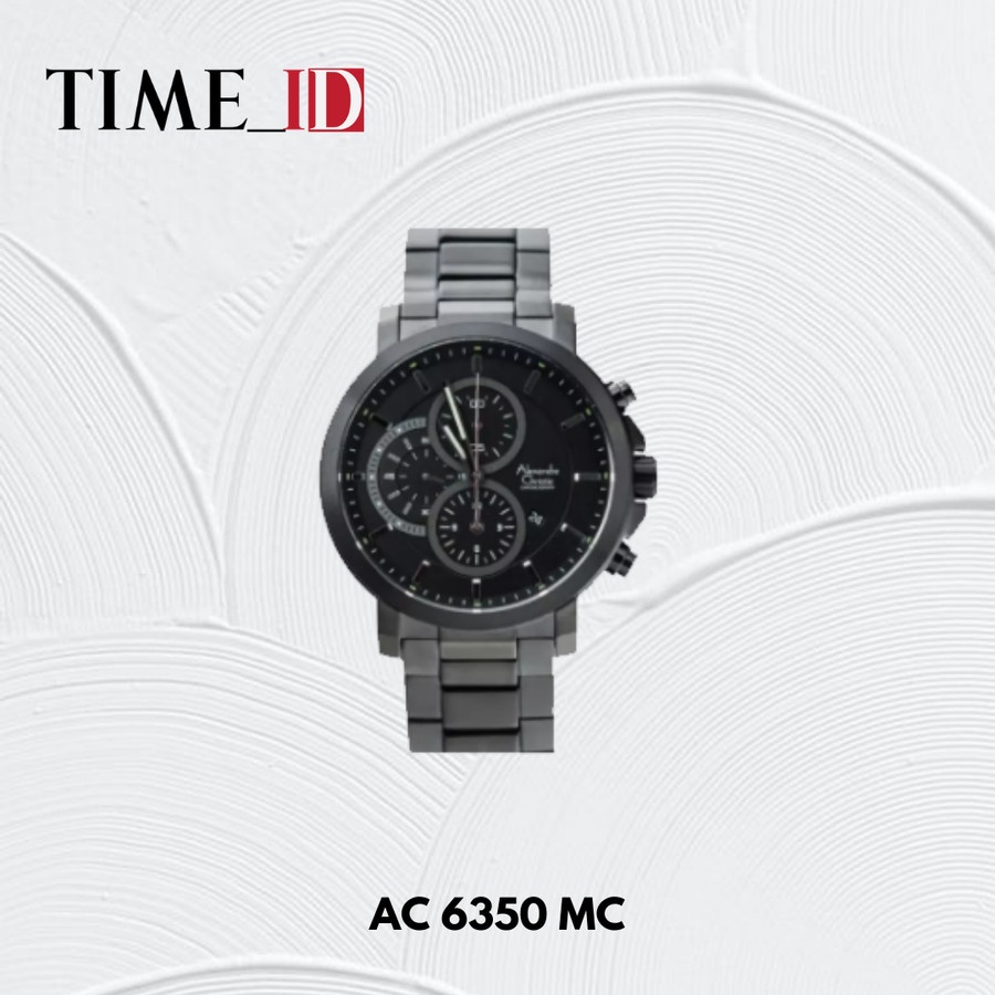 Jam Tangan Alexandre Christie AC 6350MC BLACK