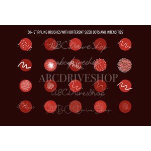 Procreate Brush - On Point Stippling Procreate Brushes