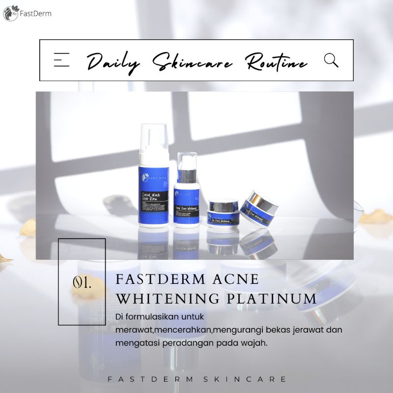 FAST DERM ACNE WHITENING PLATINUM