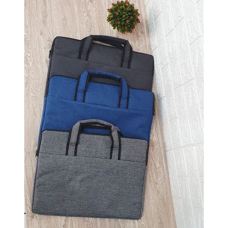 TAS LAPTOP NOTEBOOK MACBOOK 11.6 Inch - 15.6 Inch DENIM Untuk ACER/ASUS/APPLE/DELL/LENOVO/SAMSUNG/HP