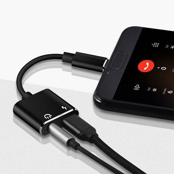 Splitter USB Type-C Audio Charging