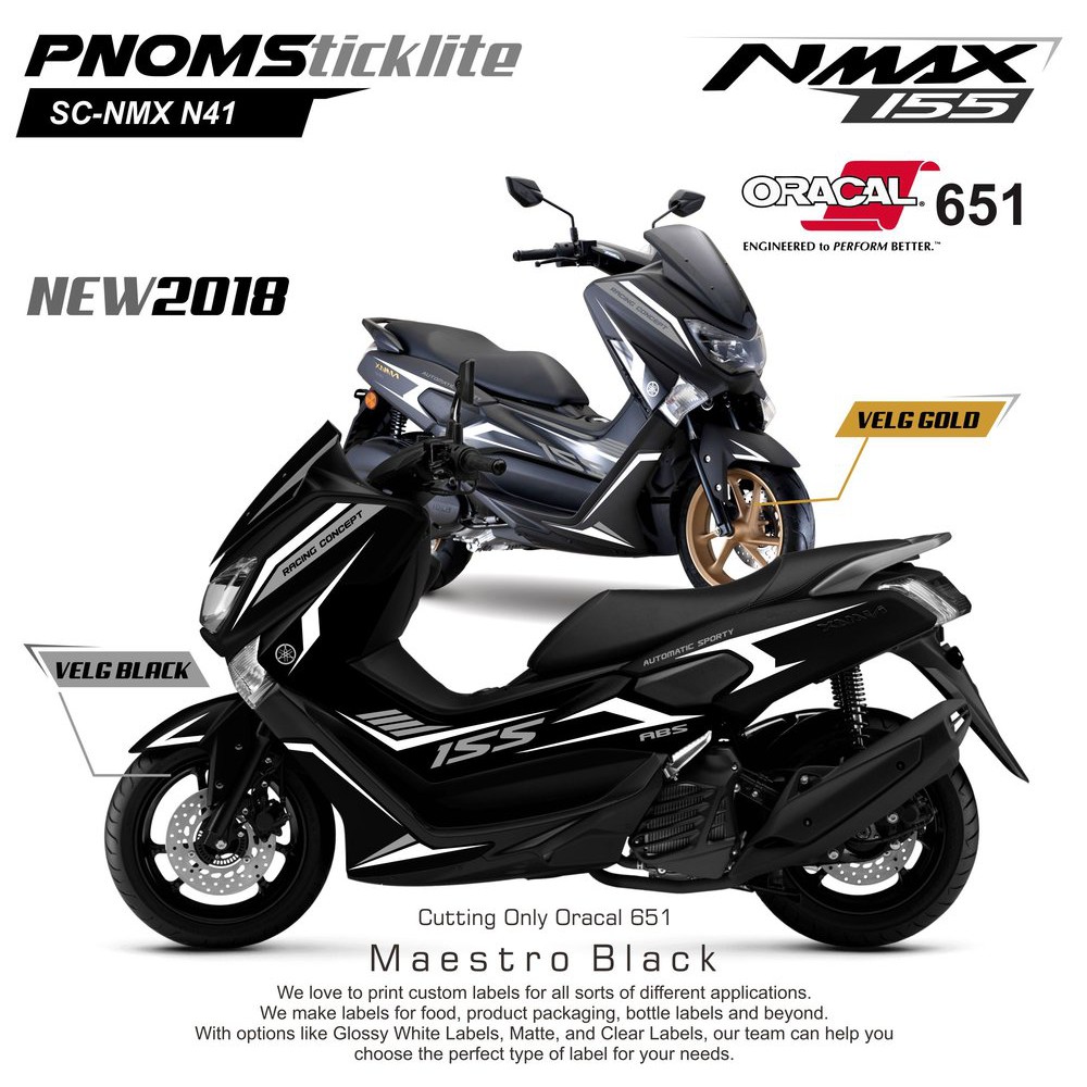 Stiker Motor Nmax Sticker Body Nmax Sticker Yamaha Nmax