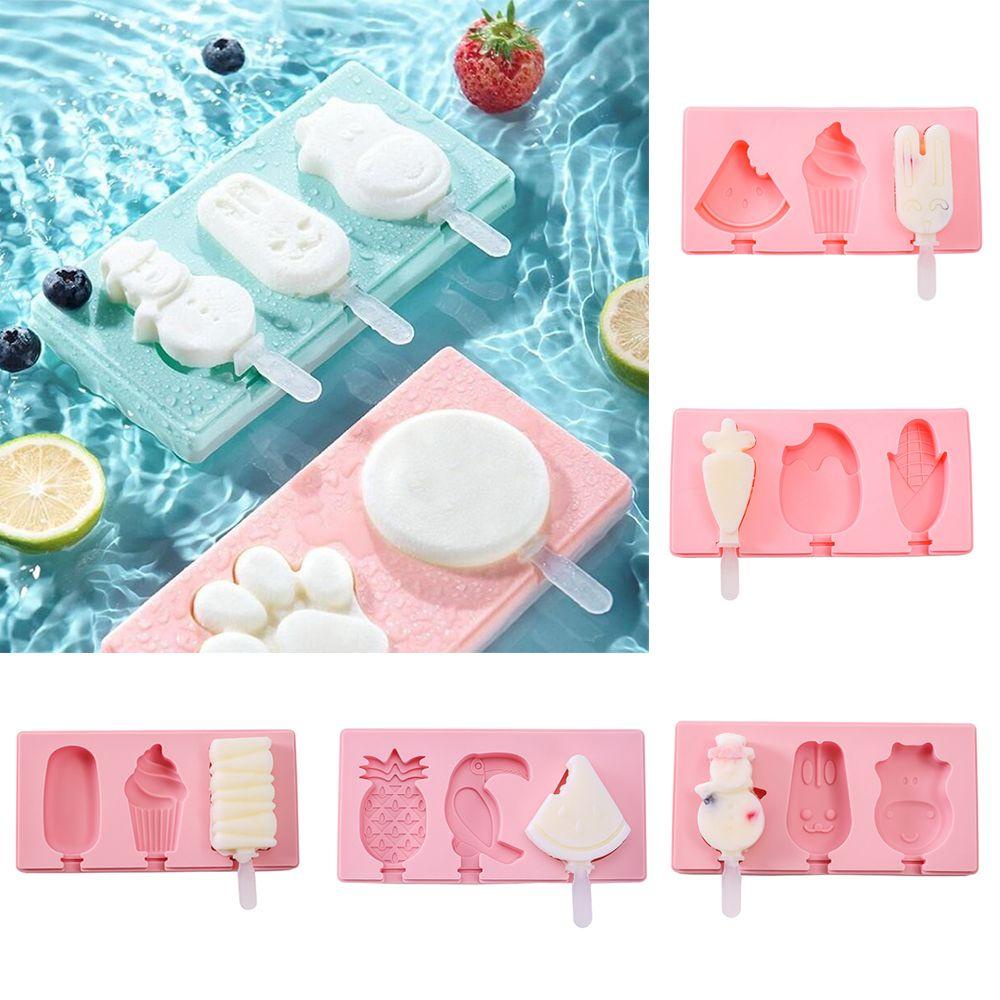 Solighter Cetakan Es Krim Dapur Rumah DIY Homemade Ice Pop Mold