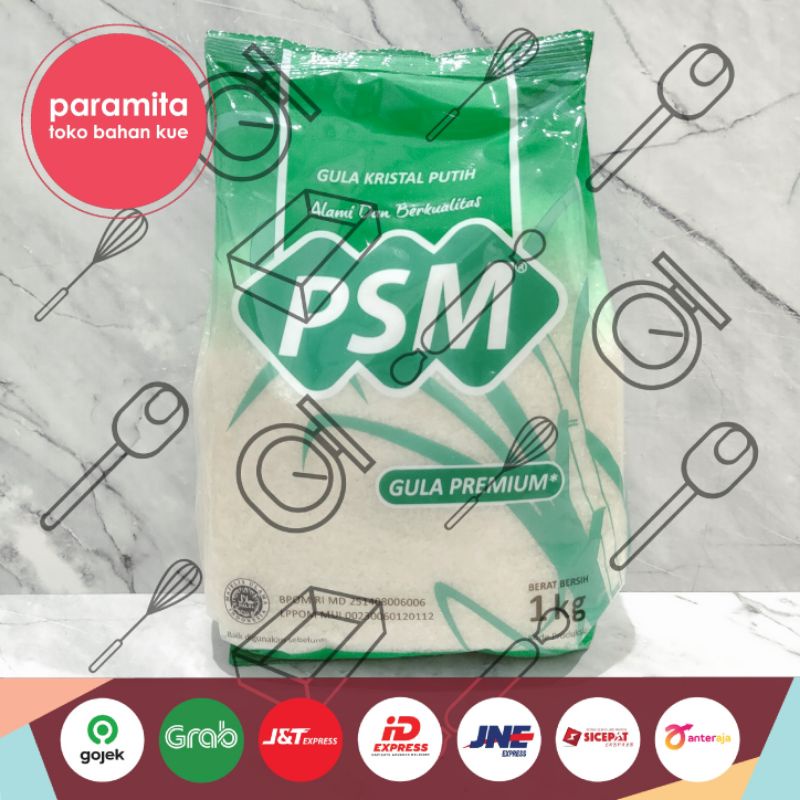PSM Gula Pasir Premium 1kg
